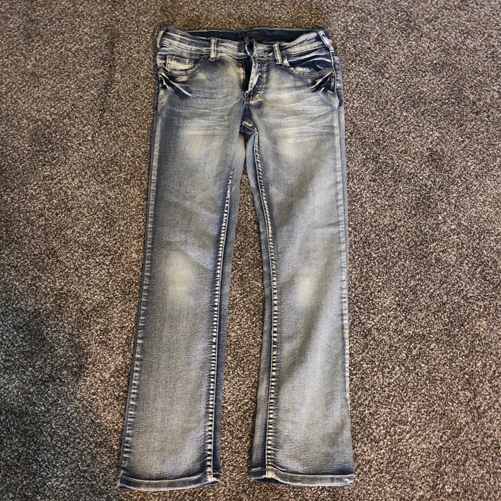 size 10 jeans form Silver Jeans Co.